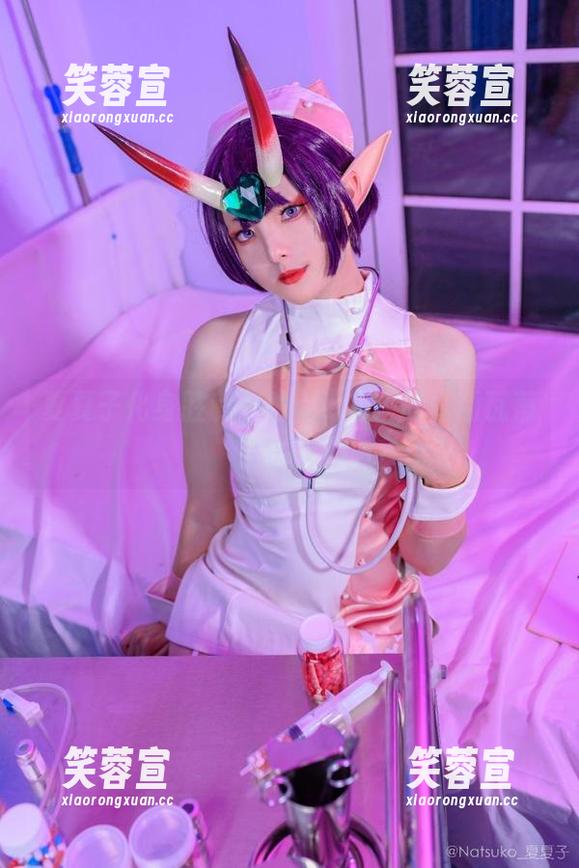 夏夏子 夏夏子化身胜利女神,cos中的普丽瓦蒂在等我!
